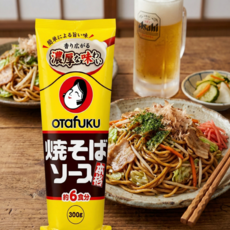 일본 정통 야끼소바 소스 300g 가정용 숙주볶음 오코노미야키 나폴리탄스파게티 불맛 양념
