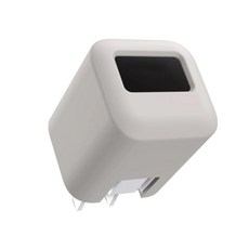 안커용 나노 보호 실리콘 커버는 장치 기능과 충격 방지 소재를 제공합니다, 1개, 2. Gray