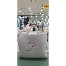 [아가방이불]출산준비 신생아 백일 조카 아가 선물 토피 양면 낮잠 패드 01Q085006