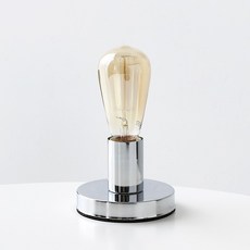 마켓비 GLEN 단스탠드 E26 10cm KS2655T/1 크롬 2728.6064, 기본상품