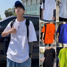 반팔카라티 빅사이즈 남성의류 20대 휴가 남자친구