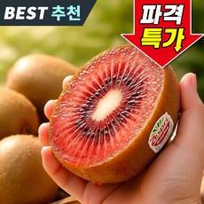 [백화점납품] 제스프리 루비 레드키위 초고당도, 1박스, 10과