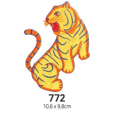 와펜 DIY 자수 패치 와펜모음 열부착식와펜, 4개, 와펜 패치 772번