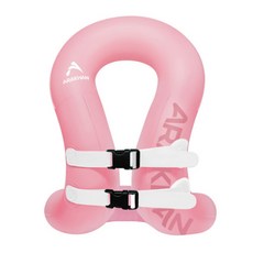 아라칸 넥튜브 구명조끼 50kg 핑크 스윔 넥 베스트, 본상품선택, 1개