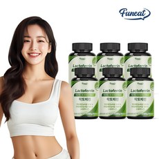 퍼니트 락토페린 초유단백질 그래스페드 6병 (12개월분), 6개, 48g, 60정