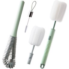 Onelite水壺清潔刷海綿刷, 綠色