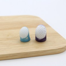 실리콘 골무 손바느질 안전골무, 1개