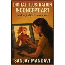(영문도서)Digital Illustration & Concept Art: From Imagination to Masterpiece Paperback, Independently Published, English, 9798263144302