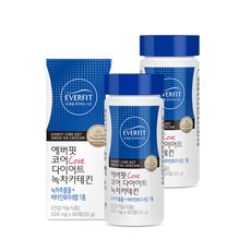 에버핏 코어 다이어트 녹차카테킨, 60정, 2개