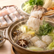 여름보양식 당일손질 여수 하모샤브샤브 육수소스포함, 1개, 300g