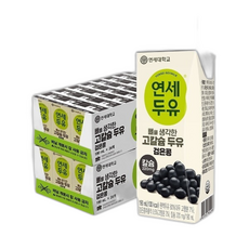 연세우유 뼈를 생각한 고칼슘두유 검은콩 ()YS238, 190ml, 1개