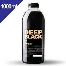 [콜드브루] 딥블랙 1000ML (더치커피), 1개, 1개입, 1kg