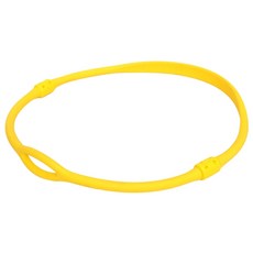 실리콘 레귤레이터 목걸이 마우스피스 레귤레이터 목걸이 링 옥토퍼스 홀더, 25cm yellow