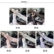 夏季防曬袖套雪紡寬鬆戶外騎車遮陽防紫外線手臂套袖薄長款女透氣, 蕾絲花紗格：【2雙裝顏色可選】, 1個