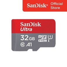 샌디스크 울트라 Micro SD 메모리카드 SDSQUAR-032GB, 32GB, 1개