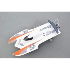 RC보트 해변 RC 물놀이 전기 고속 레이싱 키트 E22 프리페인트 화이트 보트 선체 고급 플레이어 전용 성인용 투칸 장난감 선물 TH02618, 1개