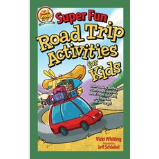 (영문도서) Super Fun Road Trip Activities for Kids: Brain-Teasing Puzzles Mazes Word Searches Secret ... Paperback, Happy Fox Books, English, 9781641242400
