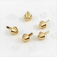 퀼트여왕 소꼬발 부자재 5p, 골드, 5개