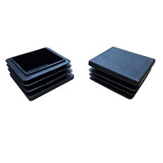 40 x 40 사각 PVC캡 파이프캡 각관캡 엔드캡 (10개 묶음상품), 검정, 10개