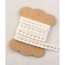 퀼트스타 에일린 토션레이스_13mm 내추럴, 1개