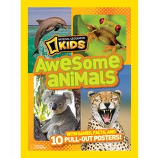 (영문도서) Awesome Animals Paperback, National Geographic Kids, English, 9781426307546