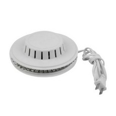 조명 5W 미니 디스코 램프 48LED RGB 홈 파티 무대 백라이트 벽 장식 플래시 컬러 빔 음악, EU 플러그, 1) WHITE