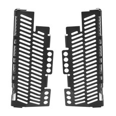 오토바이 라디에이터 그릴 가드 보호 커버용, 2. B black, 1개