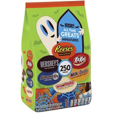 허쉬 올 타임 그레이트 미니어처 어소트먼트 250개입, 1개, 2.3kg