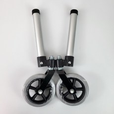 노인실버카 가벼운 어르신보행기 워커 부품 6단 직경 28mm 회전바퀴 교체, 1세트