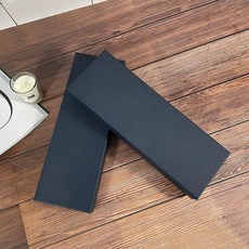 넥타이박스 케이스 상자 스카프 예단 고급 부모님, 1개, 다크블루