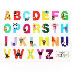 아리아띠 자석글자 영어 대문자 MTM-E, 1개