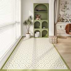 방수 발코니 매트 롤 층간소음 놀이방 거실, 사각꽃