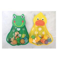 욕실 아이 장난감 세척 건조 부착식 그물망 인테리어 원룸 분리 가정, 오리, 오리, 1개
