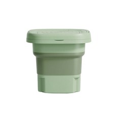 折疊雙桶小型洗衣機 8L大容量 洗滌2合一, 美規9L薄荷綠瀝水籃藍光, 1個