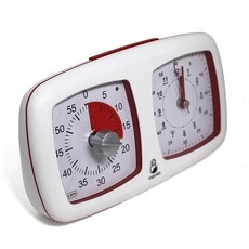 TIME TIMER 時間計時器, 3.0雙計時器, 白色
