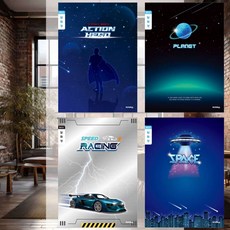 초등3-6 알림장 남 슬림 기념품 과목 캐릭터 공부 고학년용, 랜덤1개