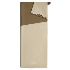 네이처하이크 PL01 써니 데이 침낭 L, 1개, 다크 브라운 + 라이트 브라운