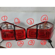 올란도 후미등 올란도 테일램프 올란도 리어램프 LED타입 중고품 올란도 리어콤비네이션 램프 LED타입 중고, 1번, 1개