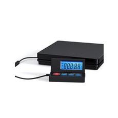 휴대용 택배 저울 분리형 우편 고정밀 포장 다단위 테이블 전자 무게 측정 화물 단가 소화물, 1개, 50kg 2g 건전지