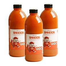 [밀투고] 랑이주스 클렌즈주스 CCA 대용량, 3개, 1L