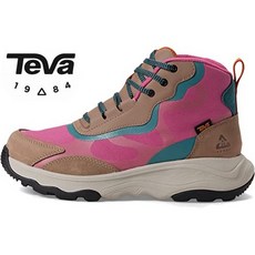 Teva Geotrecca Rp 女高筒登山鞋 TV1139870CCMN 胭脂紅 - 登山健行首選，舒適耐磨，提供卓越支撐