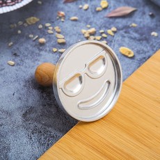 鋅閤金邊花餅乾模具 點心糕點笑臉蛋糕模具 切餅器 烘焙用具, 款式5-眼鏡, 1個