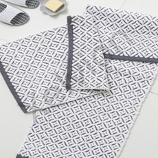 트레분 진그레이 발매트 주방매트 2사이즈 발메트 싱크대발매트 면발매트 부엌매트, (발매트:40 x 60cm)