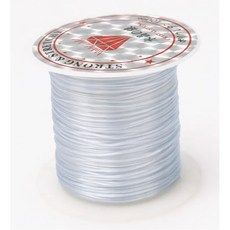 10M 롤 탄성 크리스탈 구슬 코드 1mm 팔찌 스트레치 스레드 문자열 목걸이 DIY 쥬얼리 코드 라인 만들기