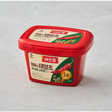 해찬들 100% 태양초 우리쌀 고추장, 500g, 3개