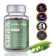 여주환 당뚝환 여주 뽕잎 동충하초 함초 당뚝환 큐라에스, 1개, 100g