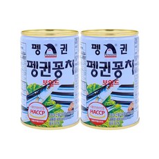 펭귄 꽁치 통조림 400g x 2개