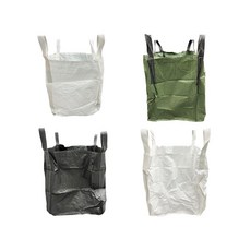 京閣織化 太空袋 集裝袋 砂石袋 工地垃圾袋, 黑太空 90*90*100cm 底部加強, 精裝