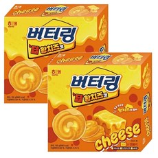 해태제과 버터링 딥황치즈, 2개, 155g