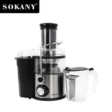 소카니 1200W 고출력 다용도 믹서 2단 속도 조절 다기능 착즙기, 01 Black